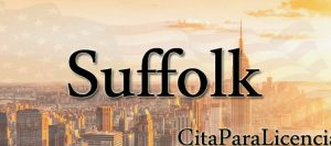 citas solicitar licencia conducir Suffolk Nueva York