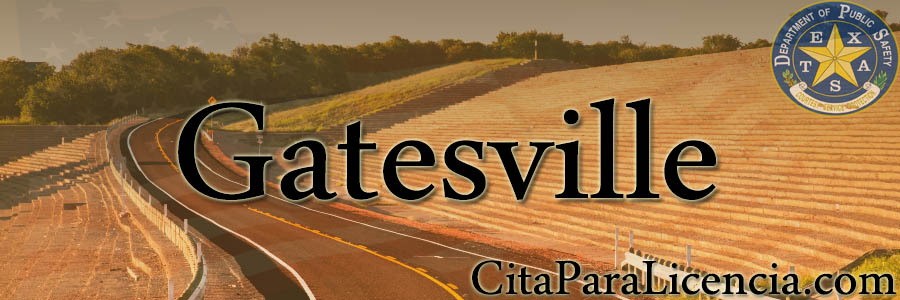 licencias de conducir dps en Gatesville Texas