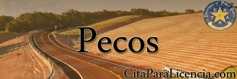 licencias de conducir dps en Pecos Texas