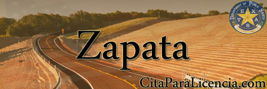 licencias de conducir dps en Zapata Texas