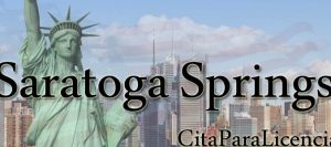 citas para licencia conducir Saratoga Springs Saratoga Nueva York